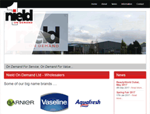 Tablet Screenshot of nieldondemand.com